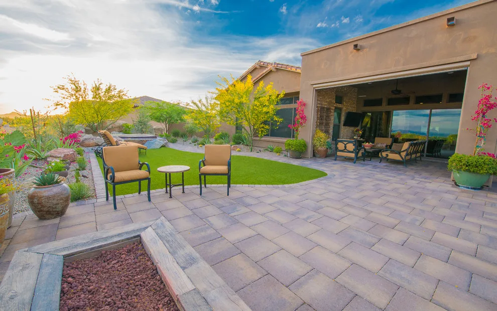 Canyon Stone Backyard by Santa Rita Landscaping, Inc. - Photo 8