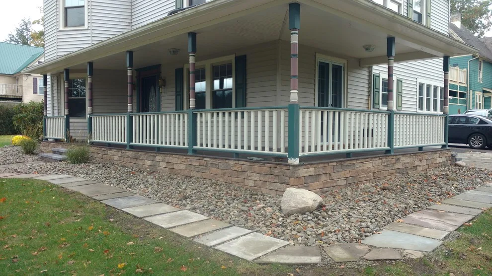 Stone cladding and flagstone by Marlinski Landscape & Stone Work - Photo 5