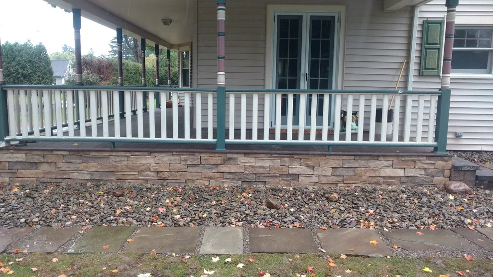 Stone cladding and flagstone by Marlinski Landscape & Stone Work - Photo 8