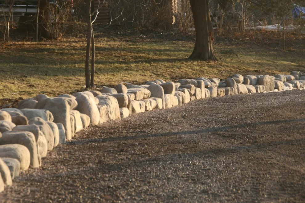 Rock Barriers by David Spencer Professional Landscaping Services - Photo 13