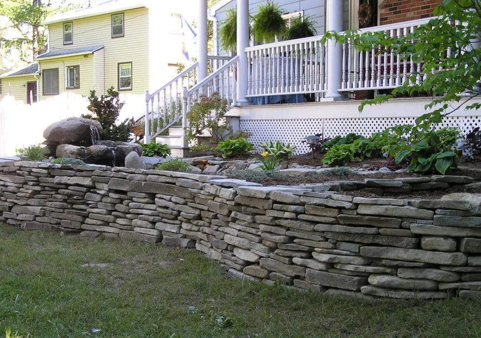 Rock Barriers by David Spencer Professional Landscaping Services - Photo 9