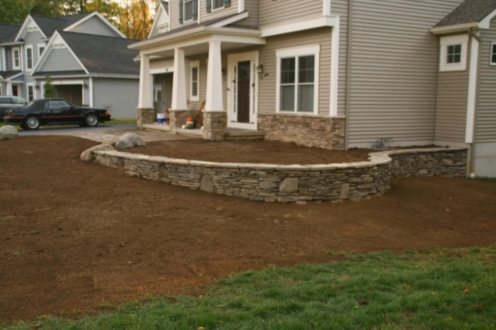 Rock Barriers by David Spencer Professional Landscaping Services - Photo 2