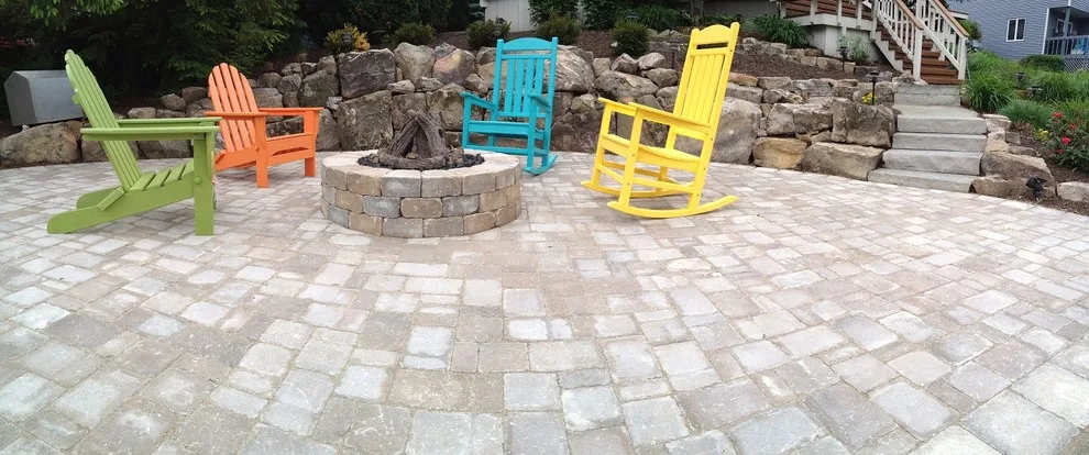 Syracuse, IN Brick Paver Patio and Outdoor Space by Wihebrink Landscape Management, Inc. - Photo 7