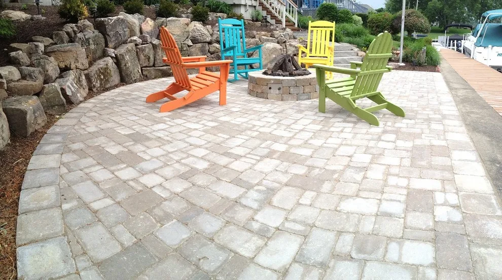 Syracuse, IN Brick Paver Patio and Outdoor Space by Wihebrink Landscape Management, Inc. - Photo 4