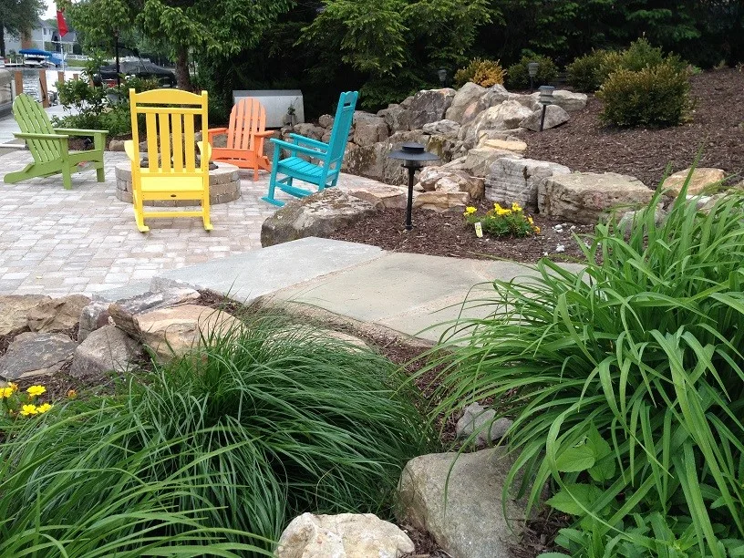 Syracuse, IN Brick Paver Patio and Outdoor Space by Wihebrink Landscape Management, Inc. - Photo 2