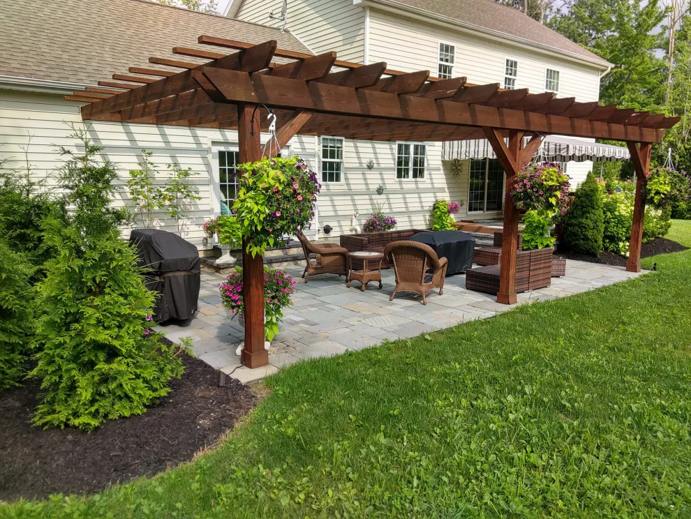 Bluestone Hardscape Design by Marlinski Landscape & Stone Work - Photo 8