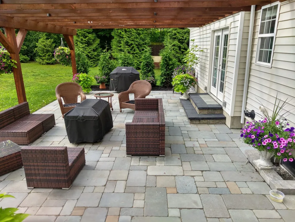 Bluestone Hardscape Design by Marlinski Landscape & Stone Work - Photo 3