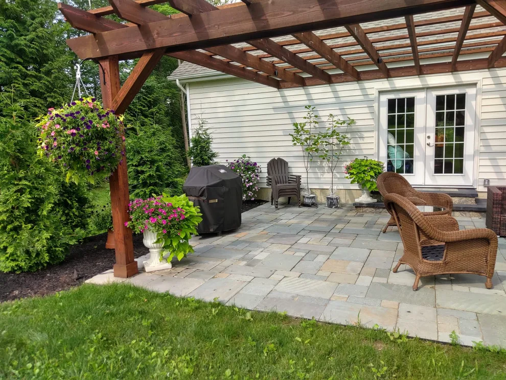 Bluestone Hardscape Design by Marlinski Landscape & Stone Work - Photo 4