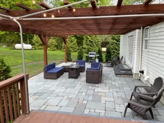 Bluestone Hardscape Design by Marlinski Landscape & Stone Work - Photo 6