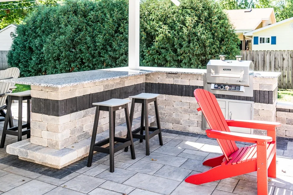 Unilock Outdoor Space by Okaw Prairie Landscapes - Photo 19