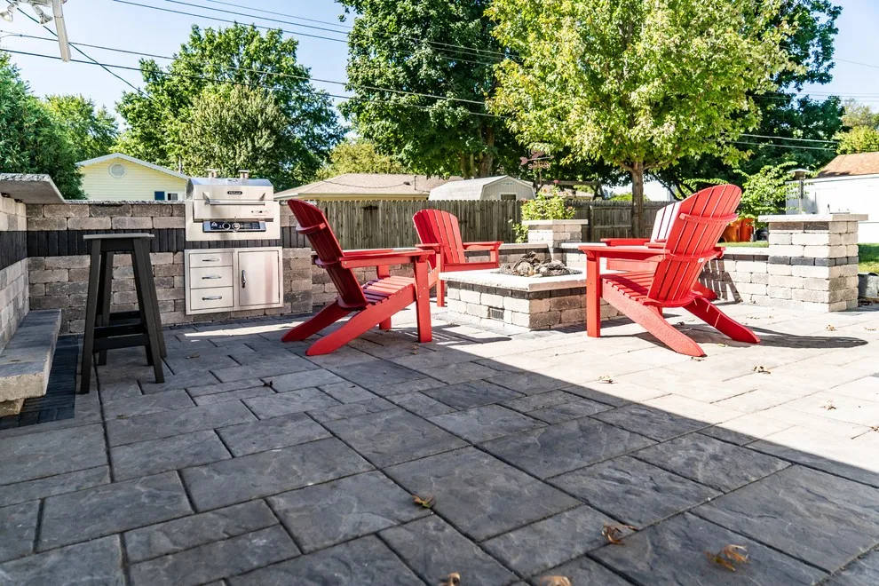 Unilock Outdoor Space by Okaw Prairie Landscapes - Photo 18