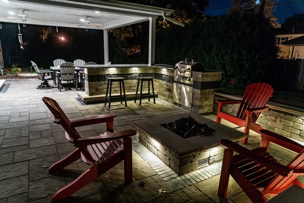 Unilock Outdoor Space by Okaw Prairie Landscapes - Photo 34