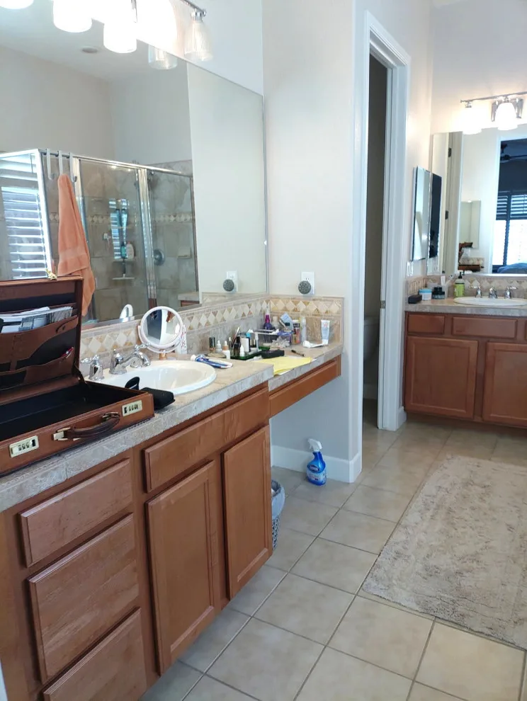 Lopez Master Bath Transformation: Mark and Cindy's Before and After by Bridges Const. - Photo 4