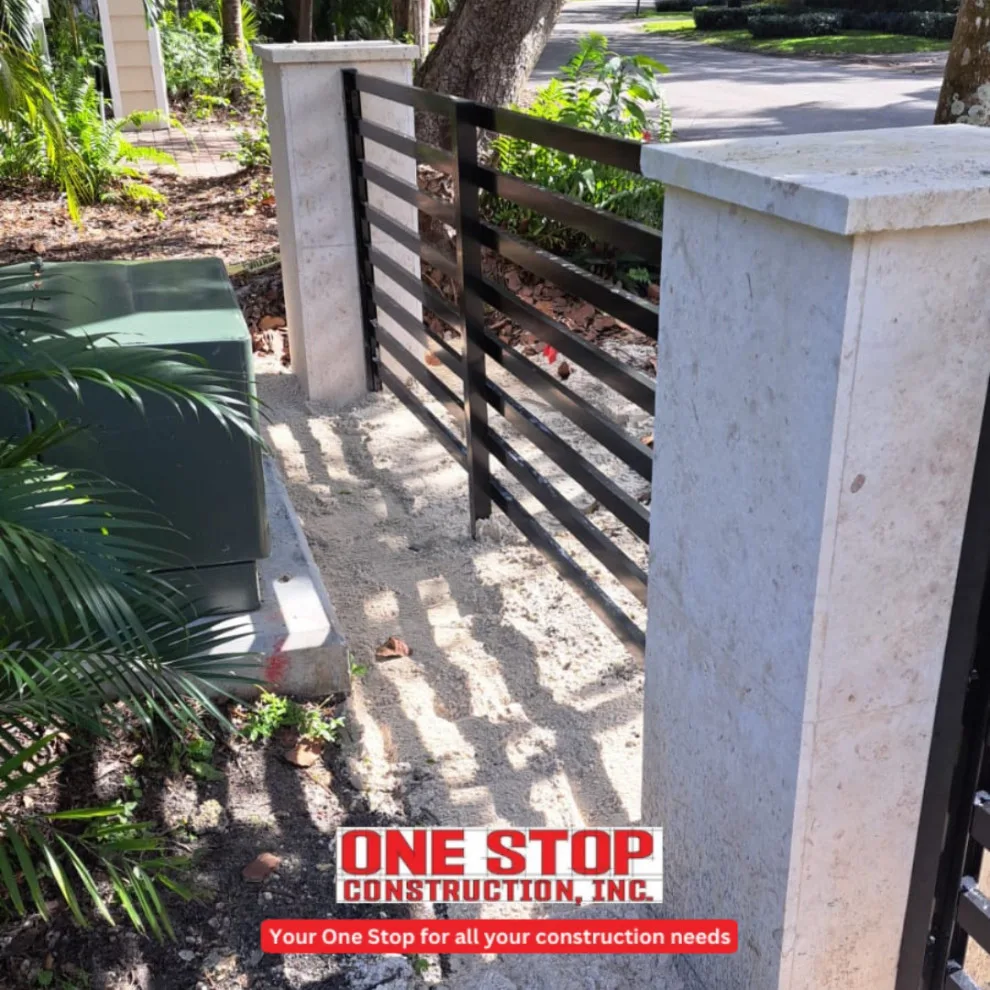 Masonry and Aluminum Barrier by One Stop Construction - Photo 4