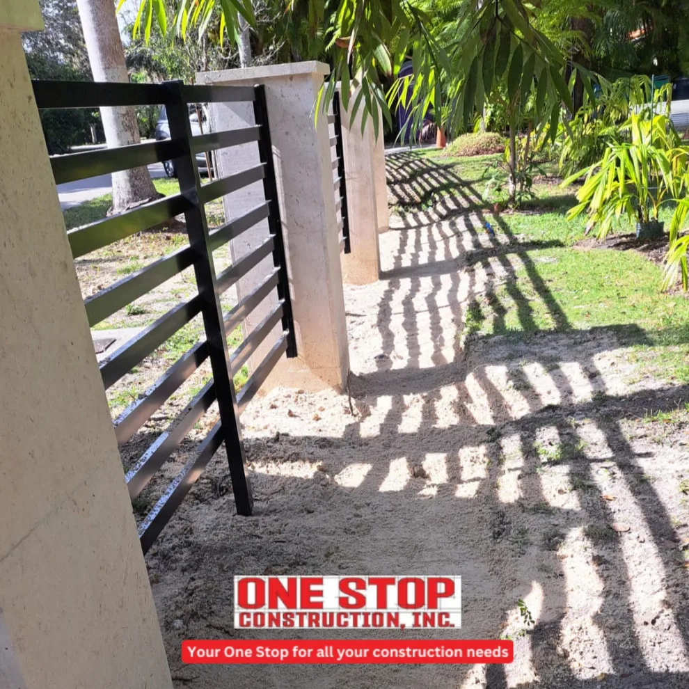 Masonry and Aluminum Barrier by One Stop Construction - Photo 2