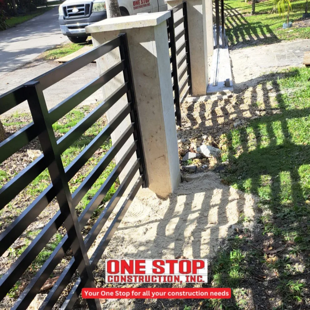 Masonry and Aluminum Barrier by One Stop Construction - Photo 3
