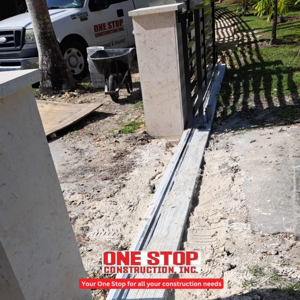 Masonry and Aluminum Barrier by One Stop Construction - Photo 5