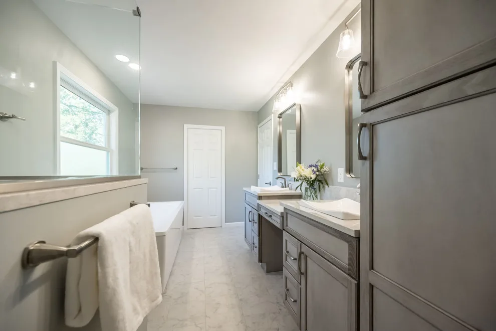 Remodeling Master and Half Bathrooms by Lakeside Renovation & Design - Photo 9