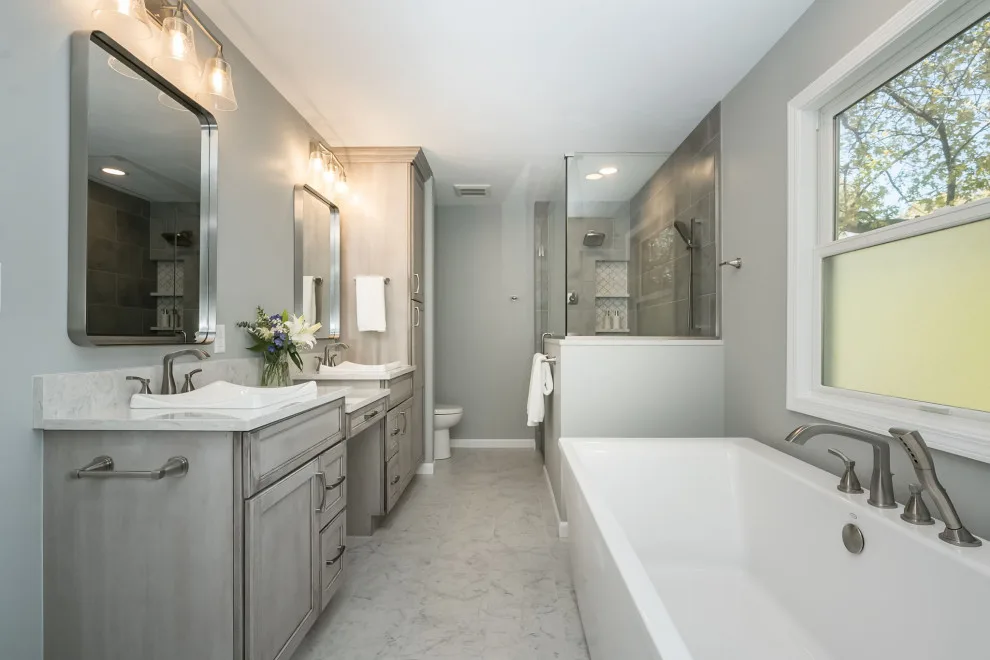 Remodeling Master and Half Bathrooms by Lakeside Renovation & Design - Photo 16