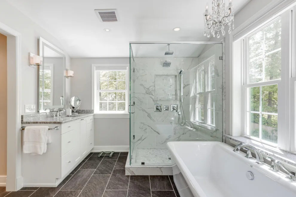Cherokee Road Corridor Master Bathroom by Cabinetry & Construction, Inc. - Photo 6