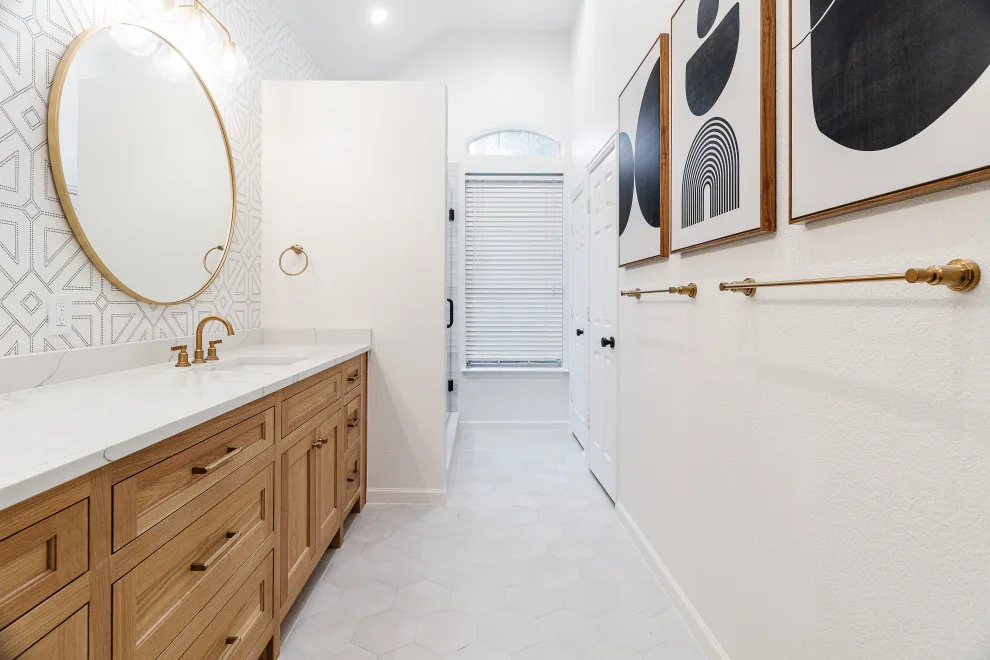 Carrollton Master Bathroom Renovation by Stringer Construction & Design - Photo 2