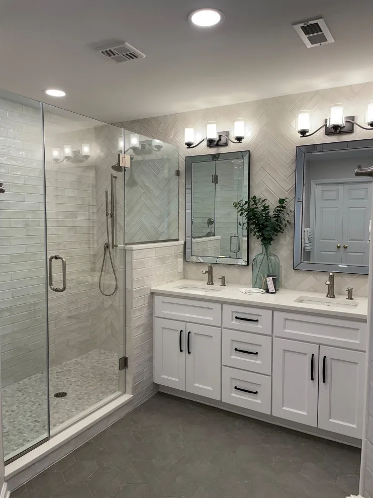 Eternal Luxury Bathroom by TG Construction & Design, Inc. - Photo 8