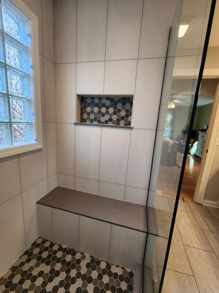 Master Bathroom Renovation (Removing the Tub) by Miracle Contracting Inc. - Photo 2