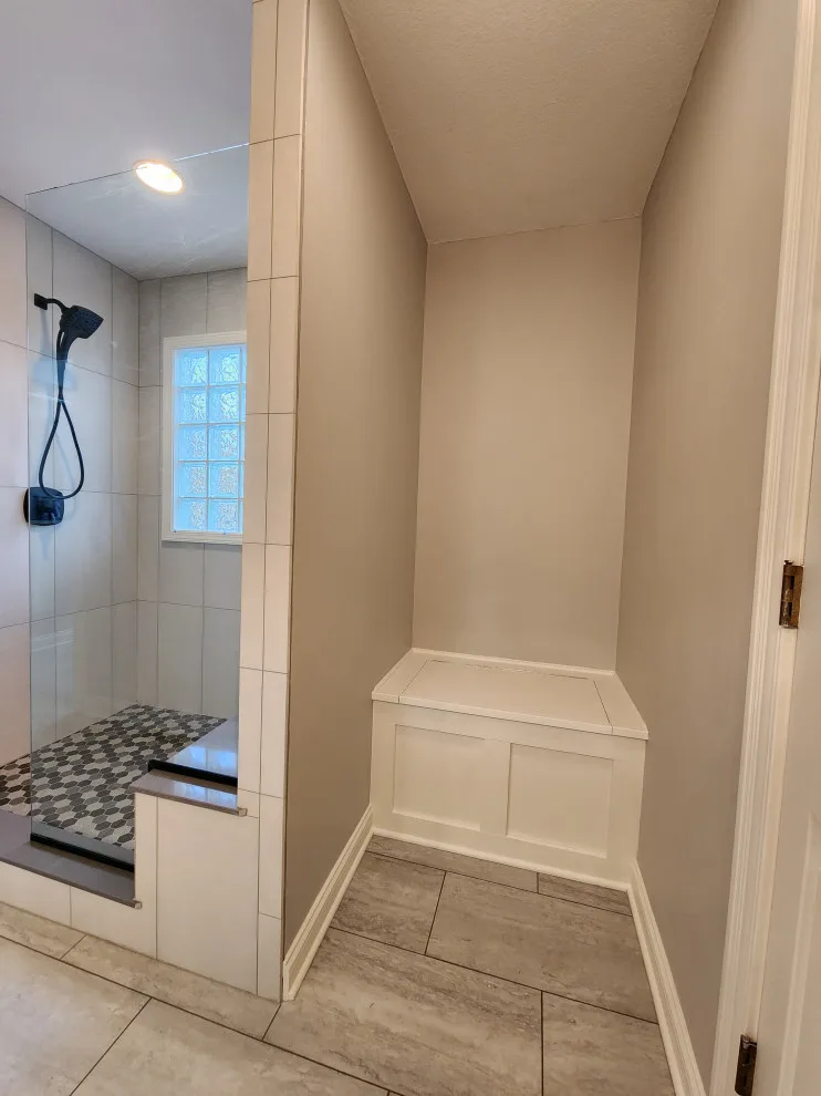 Master Bathroom Renovation (Removing the Tub) by Miracle Contracting Inc. - Photo 6