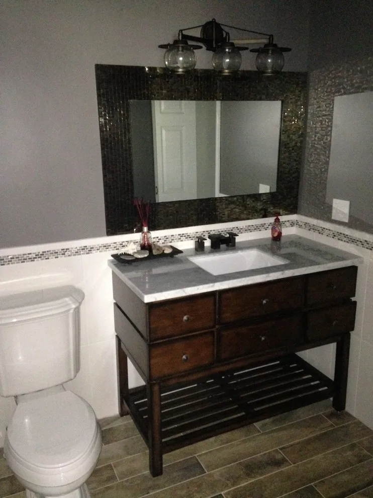 Luxury Bathroom Renovation by Long Island Creative Contracting - Photo 2