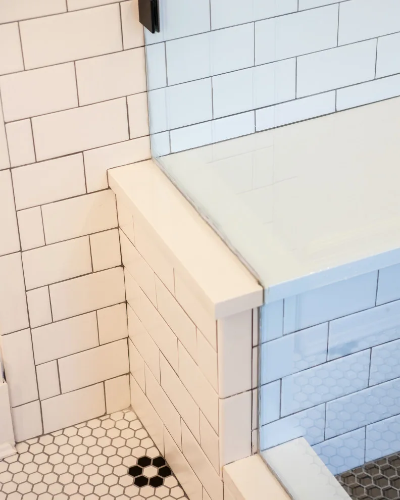 Vintage-Inspired Master Bathroom - Fan Zone by Cabinetry & Construction, Inc. - Photo 3