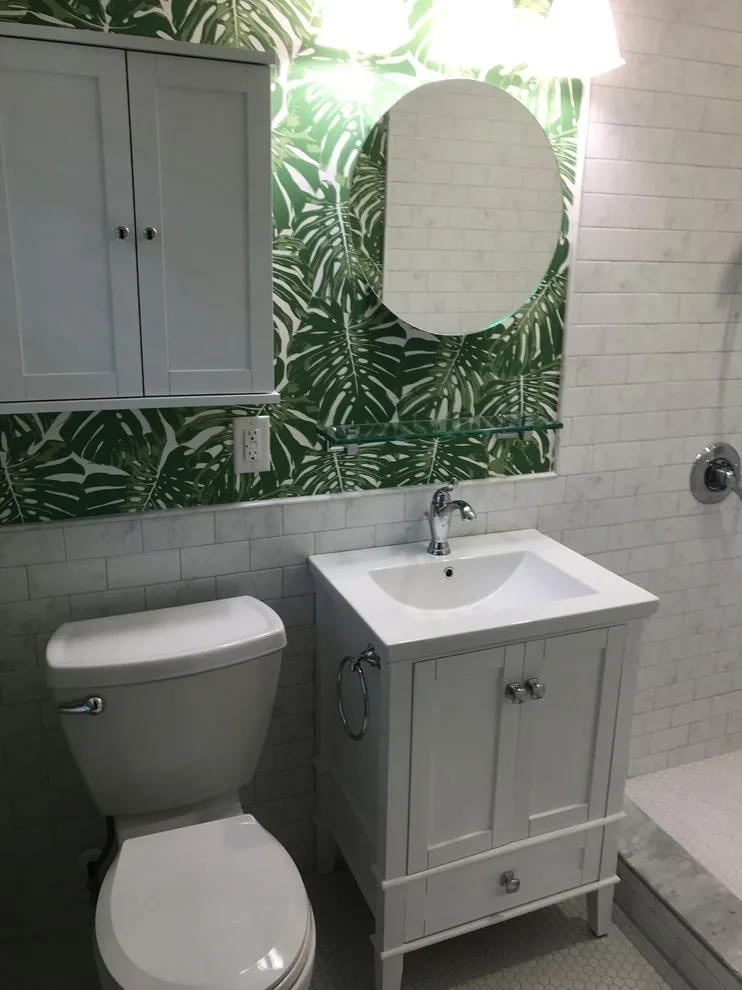 60's to Modern Master Bathroom Transformation by Virginia Building And Remodeling - Photo 4