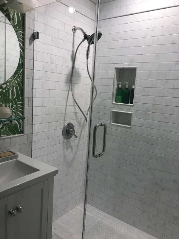 60's to Modern Master Bathroom Transformation by Virginia Building And Remodeling - Photo 9