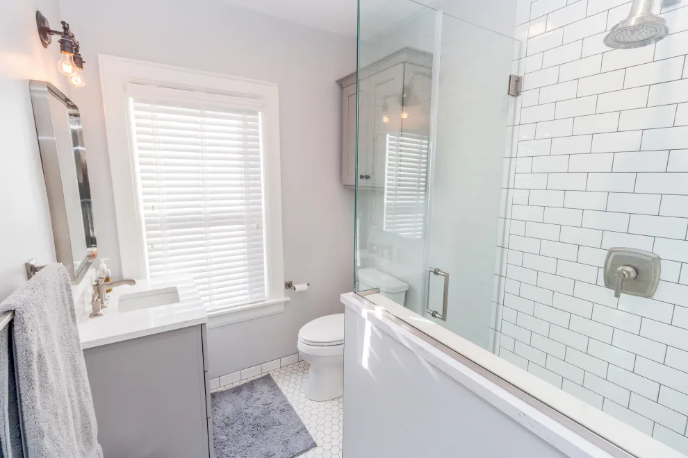 Transform Bedroom into Master Bathroom and Closet by Badger Carpentry, Inc. - Photo 6