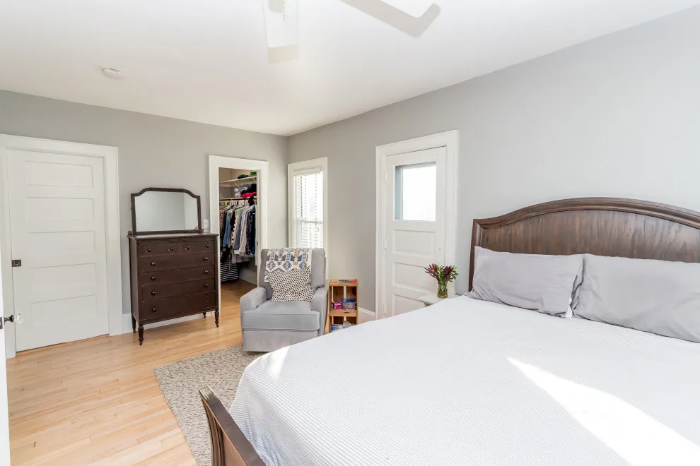 Transform Bedroom into Master Bathroom and Closet by Badger Carpentry, Inc. - Photo 2