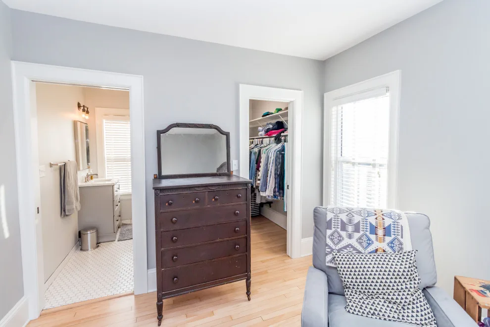 Transform Bedroom into Master Bathroom and Closet by Badger Carpentry, Inc. - Photo 4