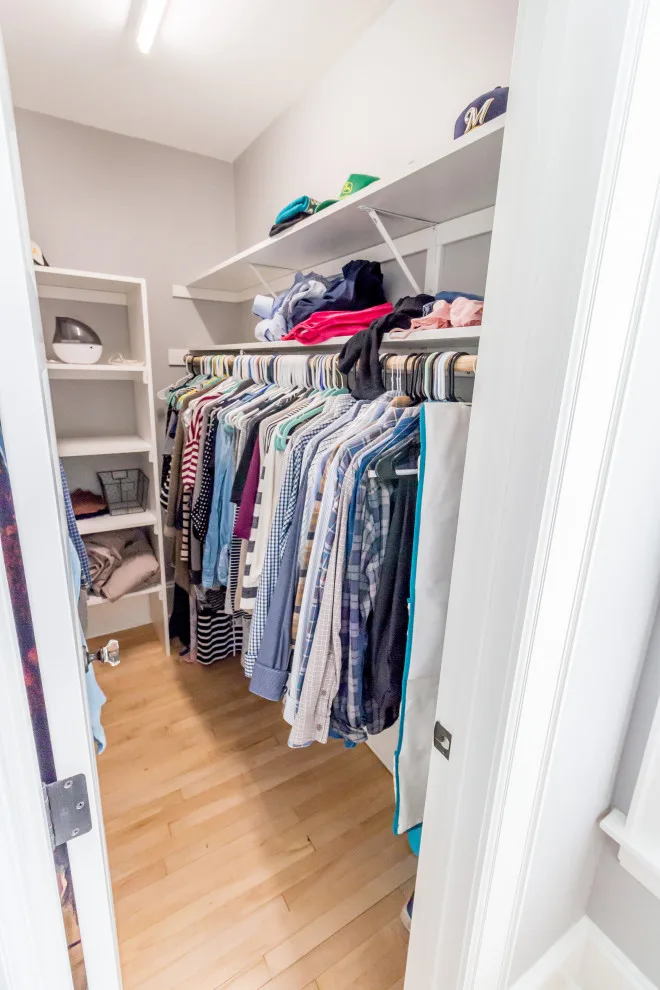 Transform Bedroom into Master Bathroom and Closet by Badger Carpentry, Inc. - Photo 9