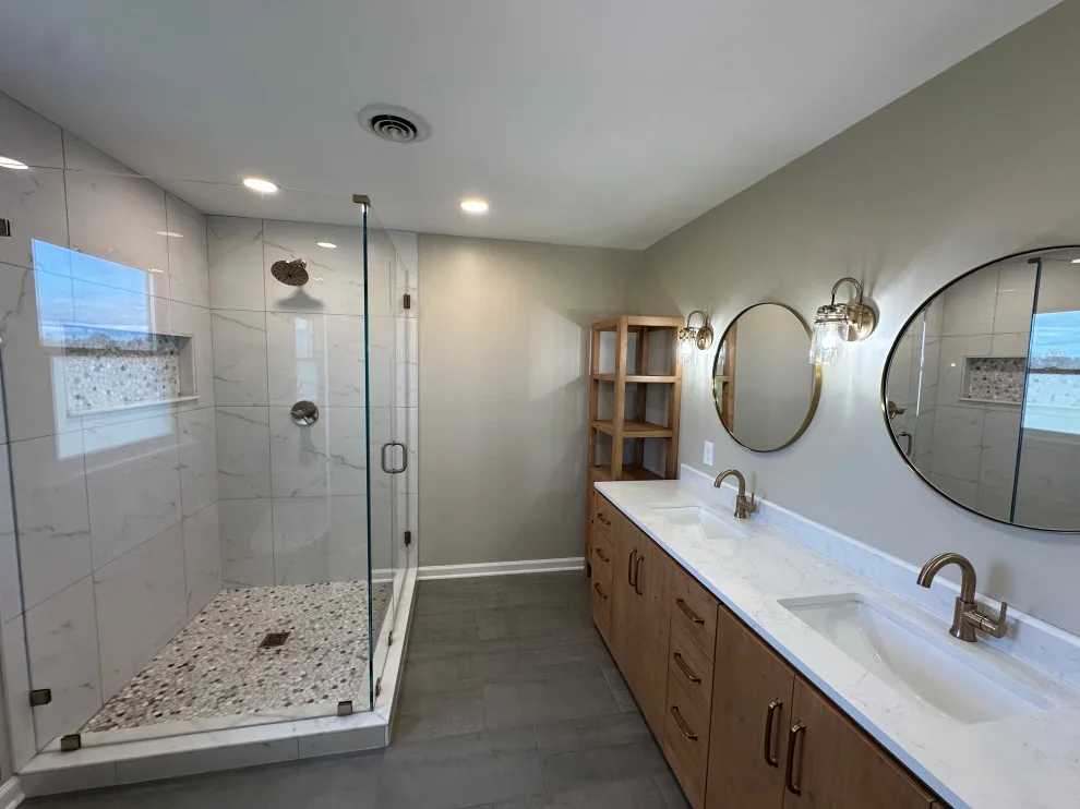 Primary Bath by Oak & Pearl Construction, LLC - Photo 3