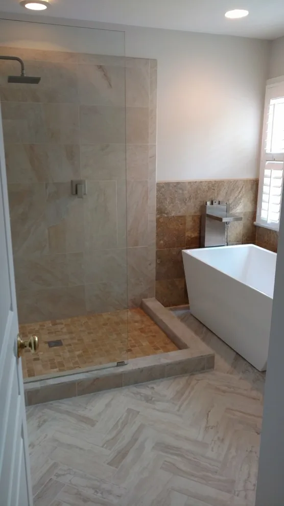 Primary bathroom by A.M.Carter Construction Inc - Photo 9