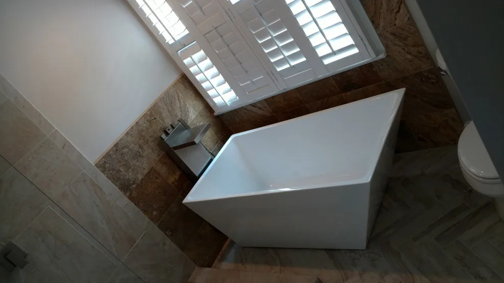 Primary bathroom by A.M.Carter Construction Inc - Photo 11