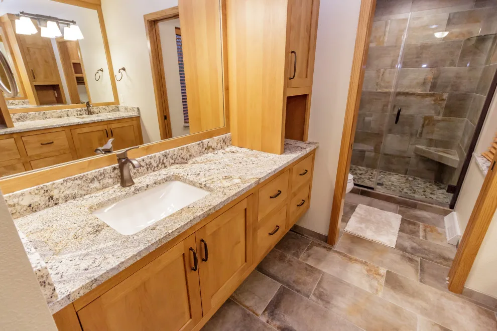 North Prairie Bathroom Renovation Project by Badger Carpentry, Inc. - Photo 9