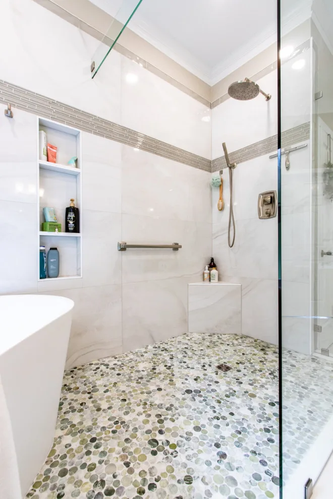 Primary Bathroom Renovation by Blue Ridge Design Build - Photo 11