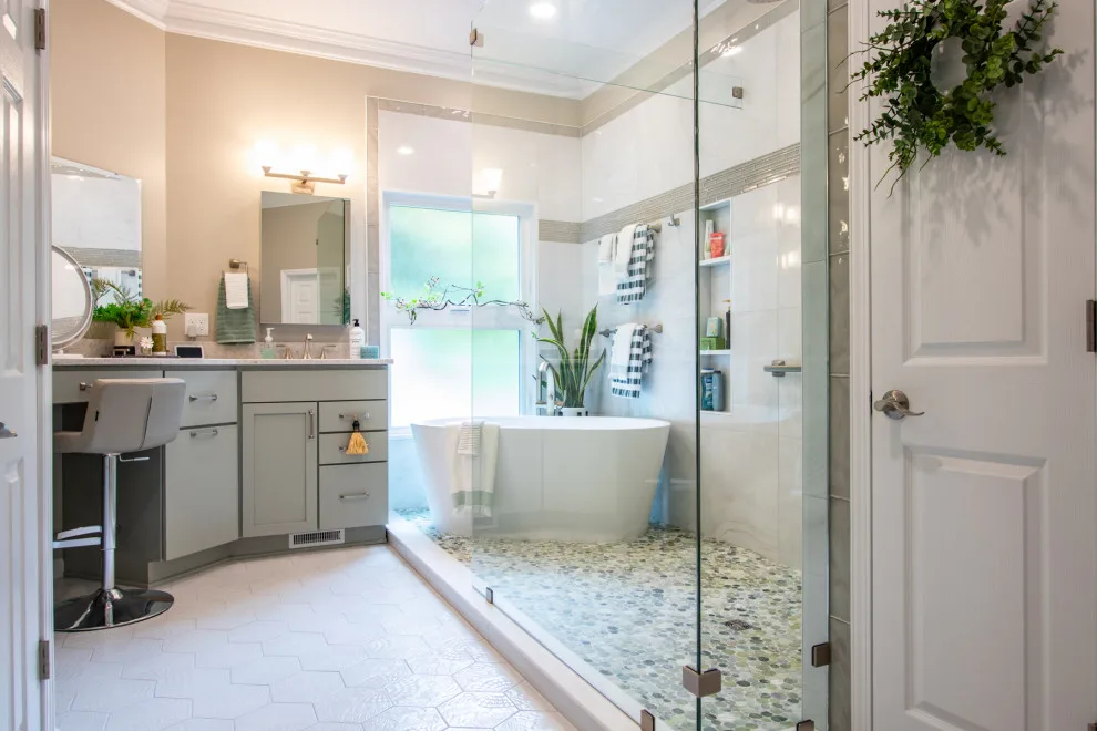 Primary Bathroom Renovation by Blue Ridge Design Build - Photo 12
