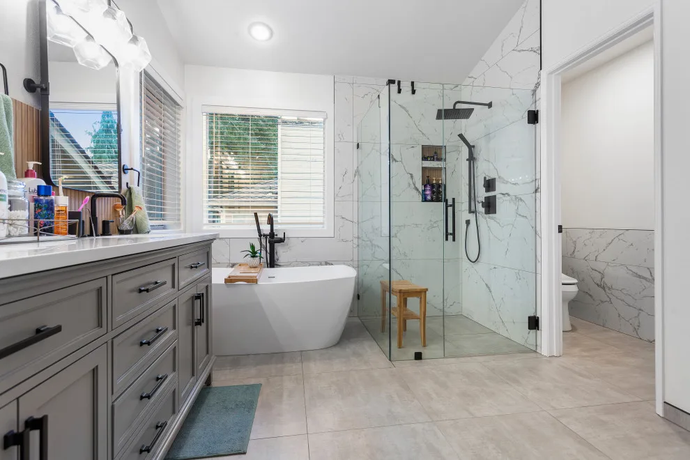 Sammamish, WA Master Bathroom Renovation by Bezruchuk Inc - Photo 5