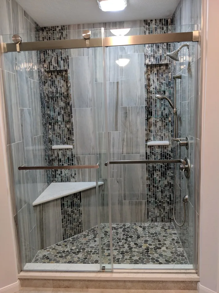 Luxury bathroom renovation - distinctive tile concept by Prime & Precision - Photo 10