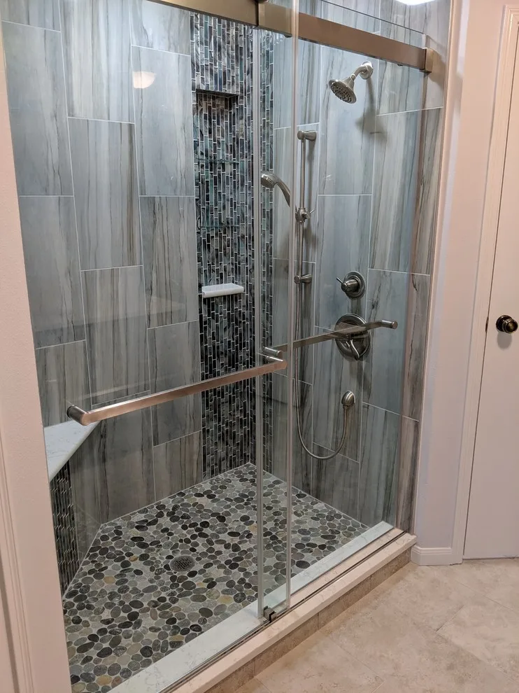 Luxury bathroom renovation - distinctive tile concept by Prime & Precision - Photo 15