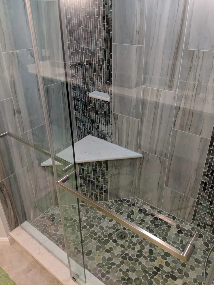 Luxury bathroom renovation - distinctive tile concept by Prime & Precision - Photo 13