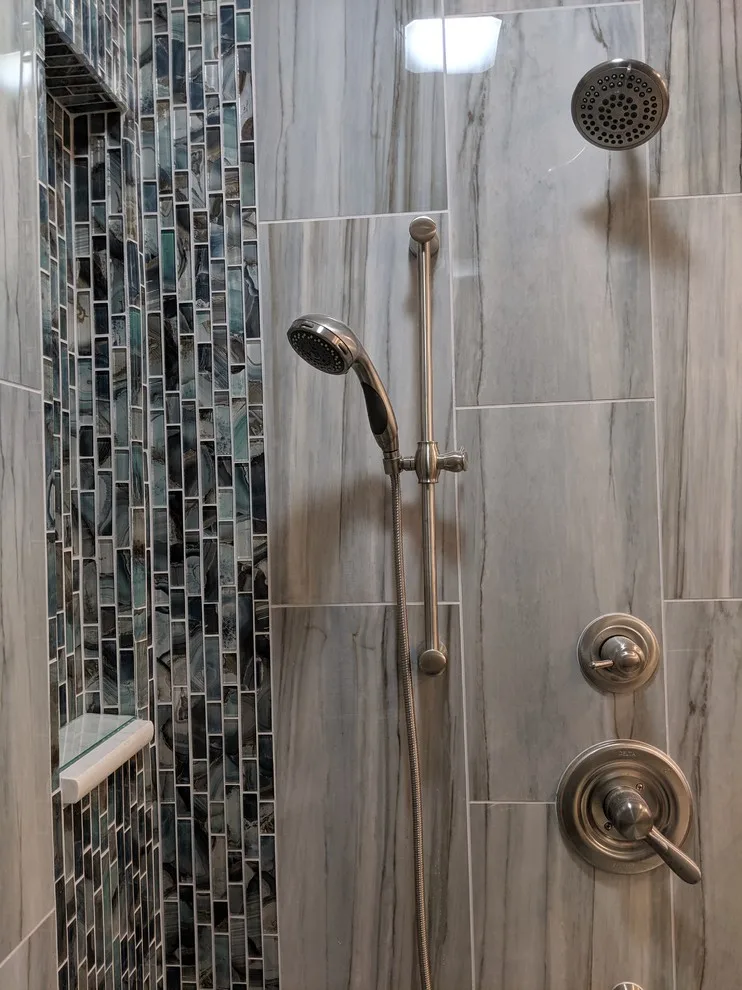 Luxury bathroom renovation - distinctive tile concept by Prime & Precision - Photo 7