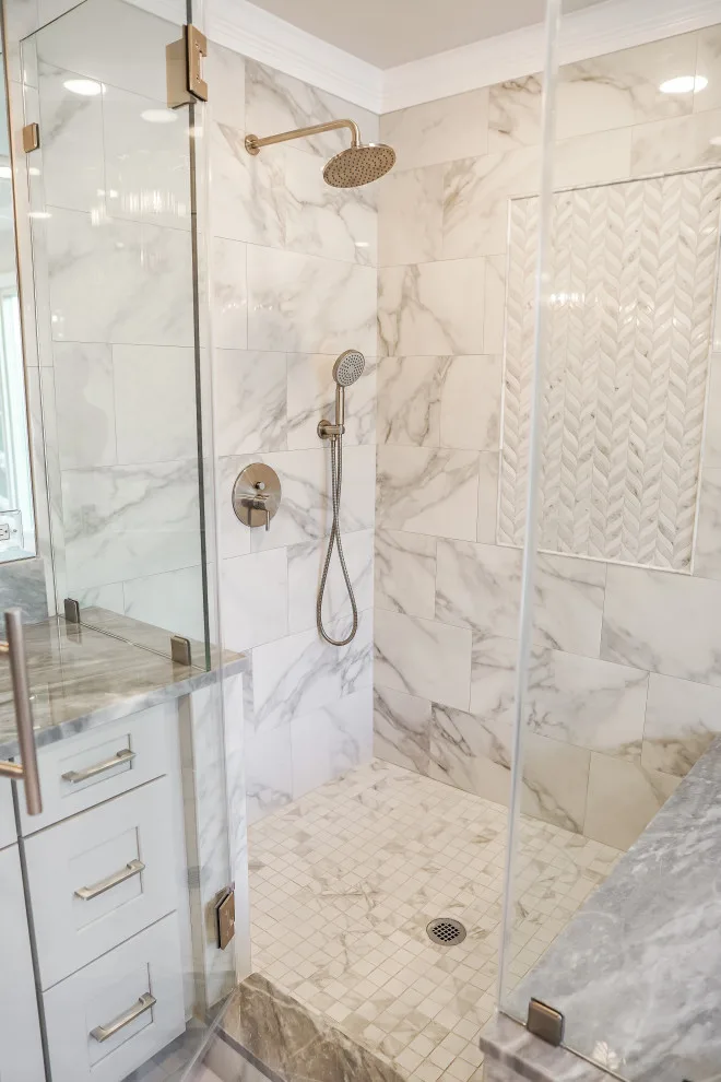 Windsor Gate Master Bathroom Renovation - Fairfax, Virginia by WISA Solutions - Photo 2