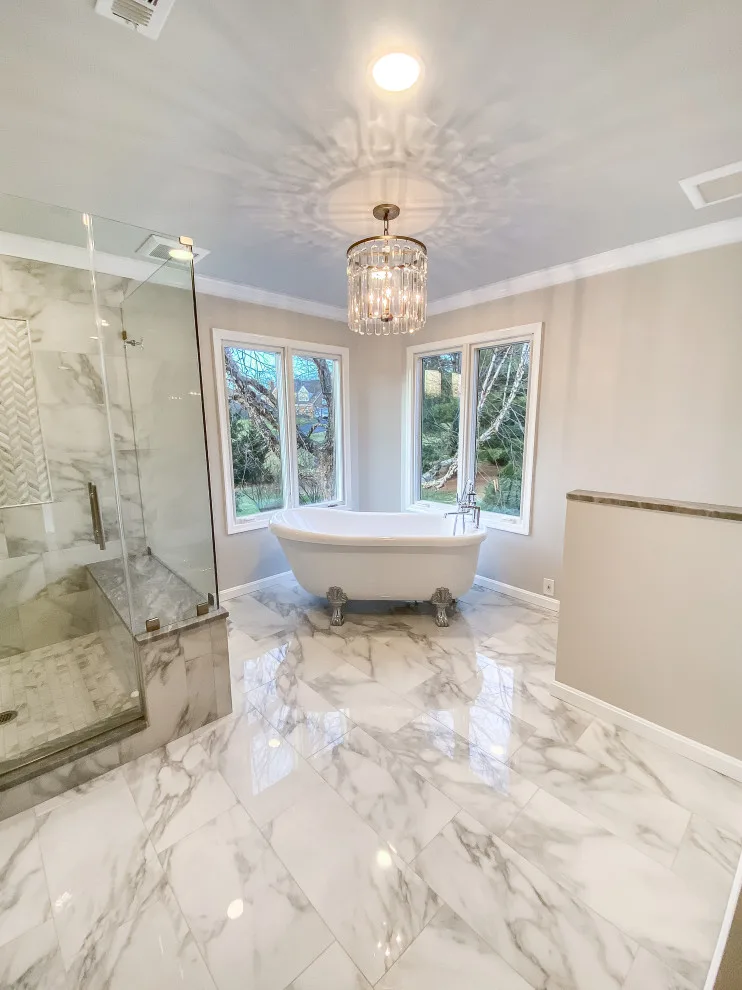 Windsor Gate Master Bathroom Renovation - Fairfax, Virginia by WISA Solutions - Photo 8