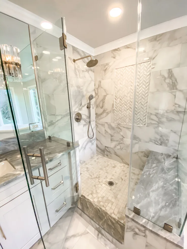 Windsor Gate Master Bathroom Renovation - Fairfax, Virginia by WISA Solutions - Photo 10